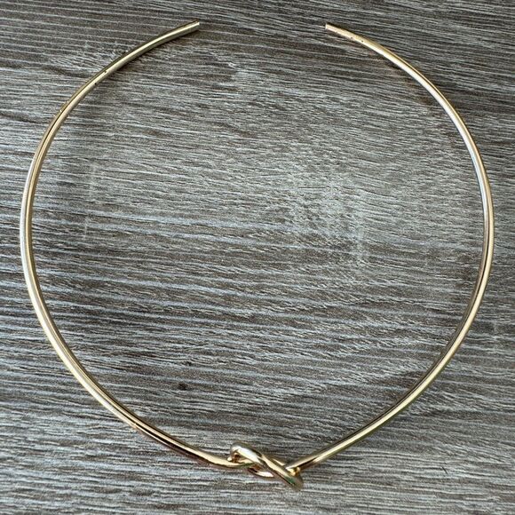 Knotted choker necklace A1063 - Picture 3 of 4